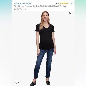 Gap Women’s Maternity Straight Leg Jeans